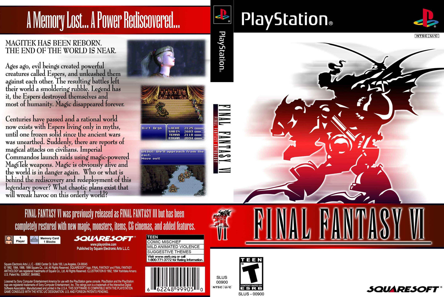 Final Fantasy VI Cover Art - WOI Solutions