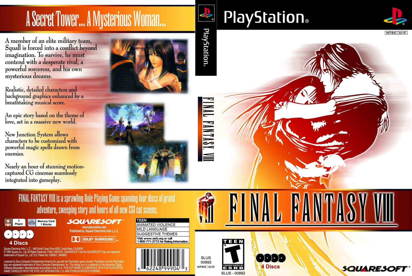Final Fantasy VIII Cover Art - WOI Solutions