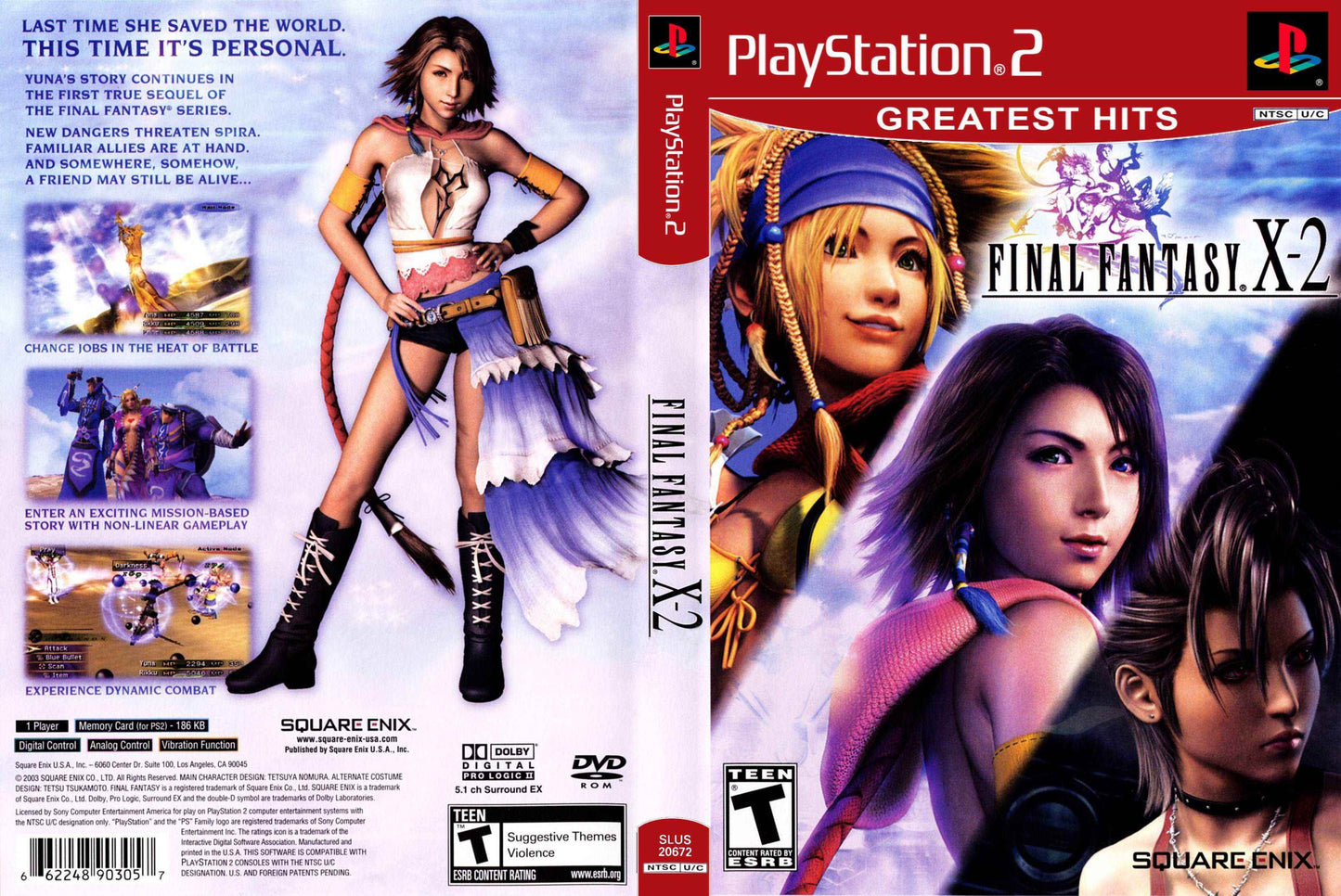 Final Fantasy X-2 Cover Art - WOI Solutions