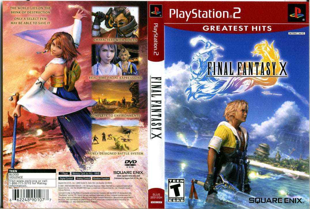 Final Fantasy X Cover Art - WOI Solutions