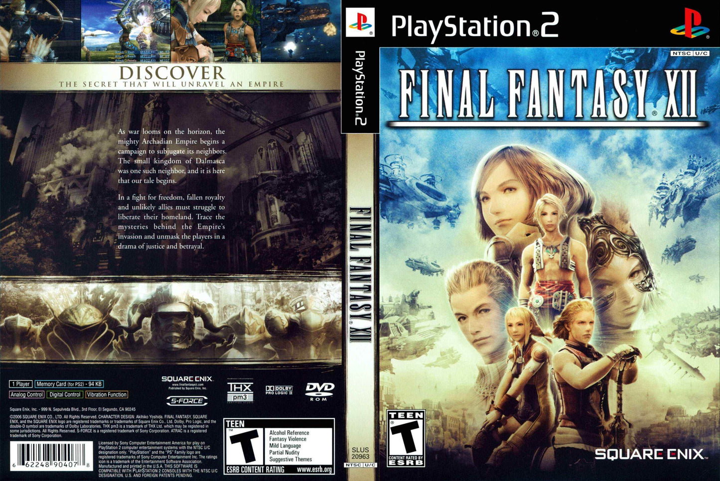 Final Fantasy XII Cover Art - WOI Solutions