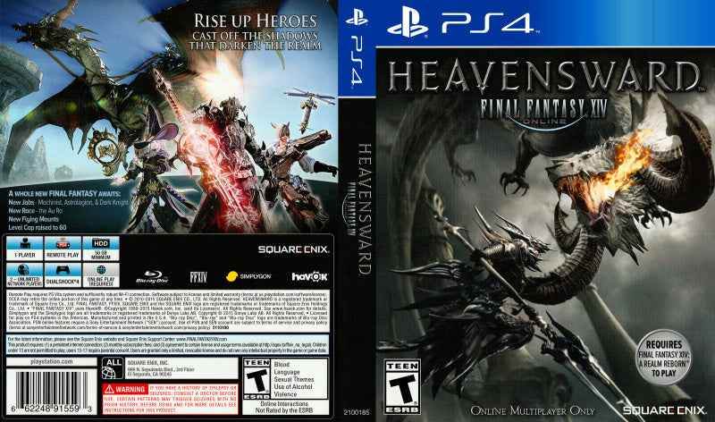 Final Fantasy XIV - Heavensward Cover Art - WOI Solutions