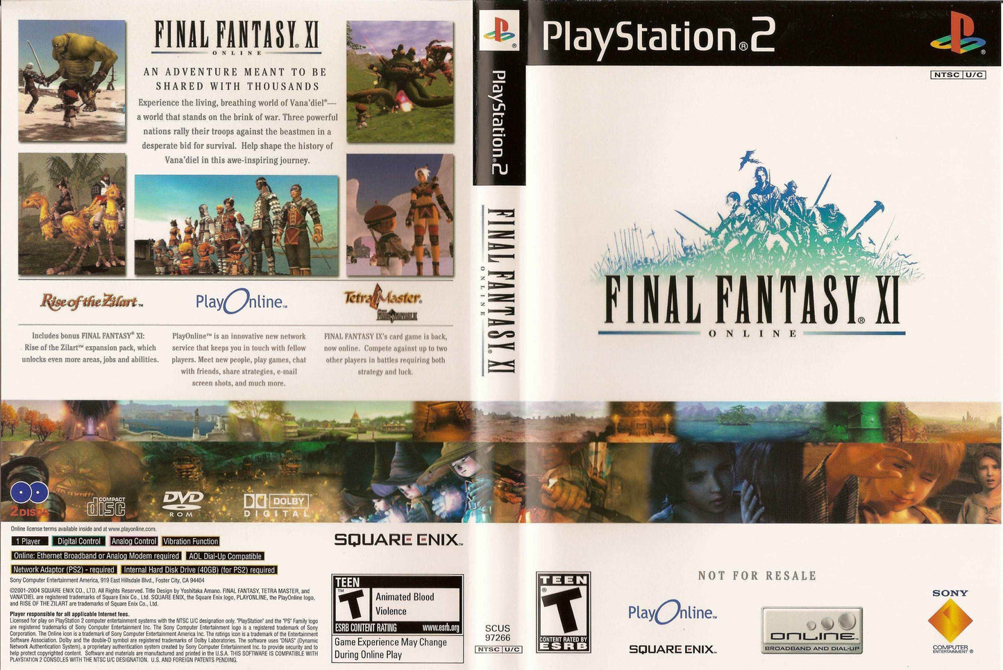 Final Fantasy XI Cover Art - WOI Solutions