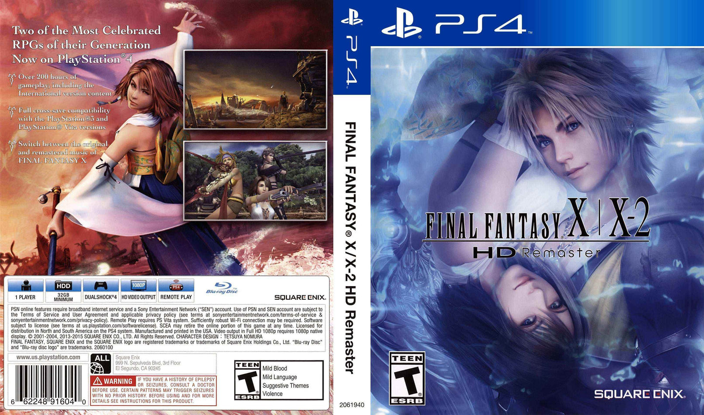Final Fantasy XX-2 HD Remaster Cover Art - WOI Solutions