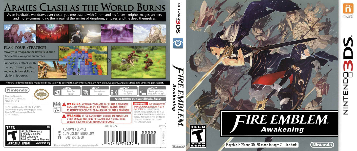 Fire Emblem Awakening Cover Art - WOI Solutions