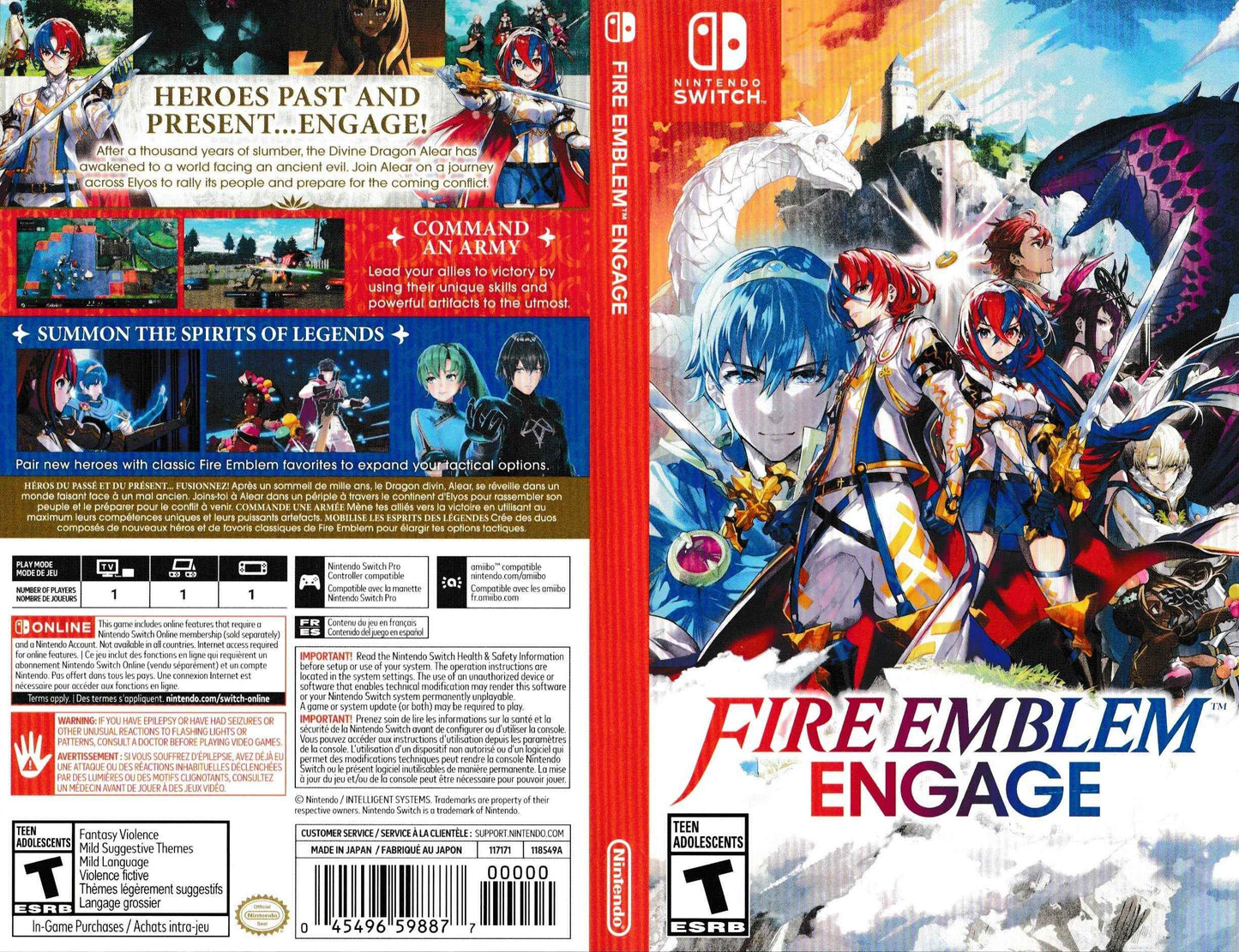 Fire Emblem Engage Cover Art - WOI Solutions