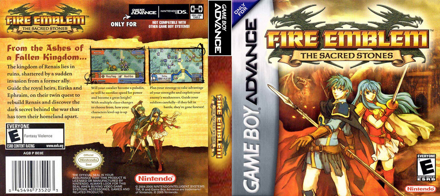 Fire Emblem Sacred Stones Cover Art - WOI Solutions