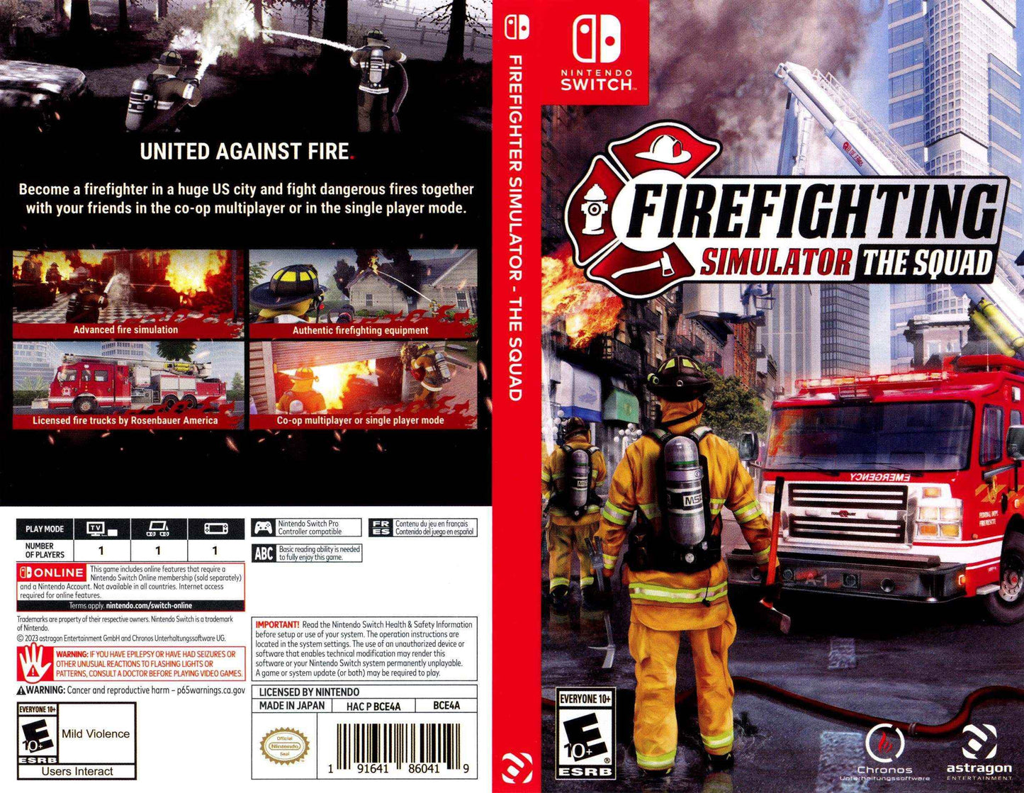 FireFighting Simulator The Squad Cover Art - WOI Solutions