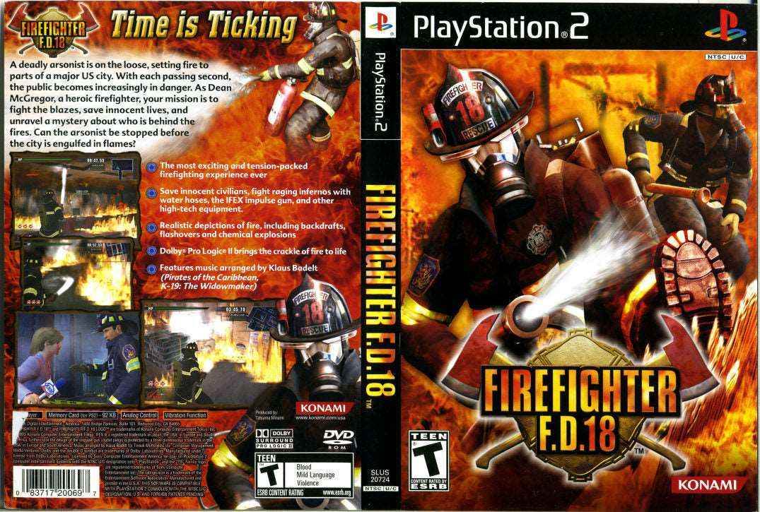 Firefighter F.D. 18 Cover Art - WOI Solutions