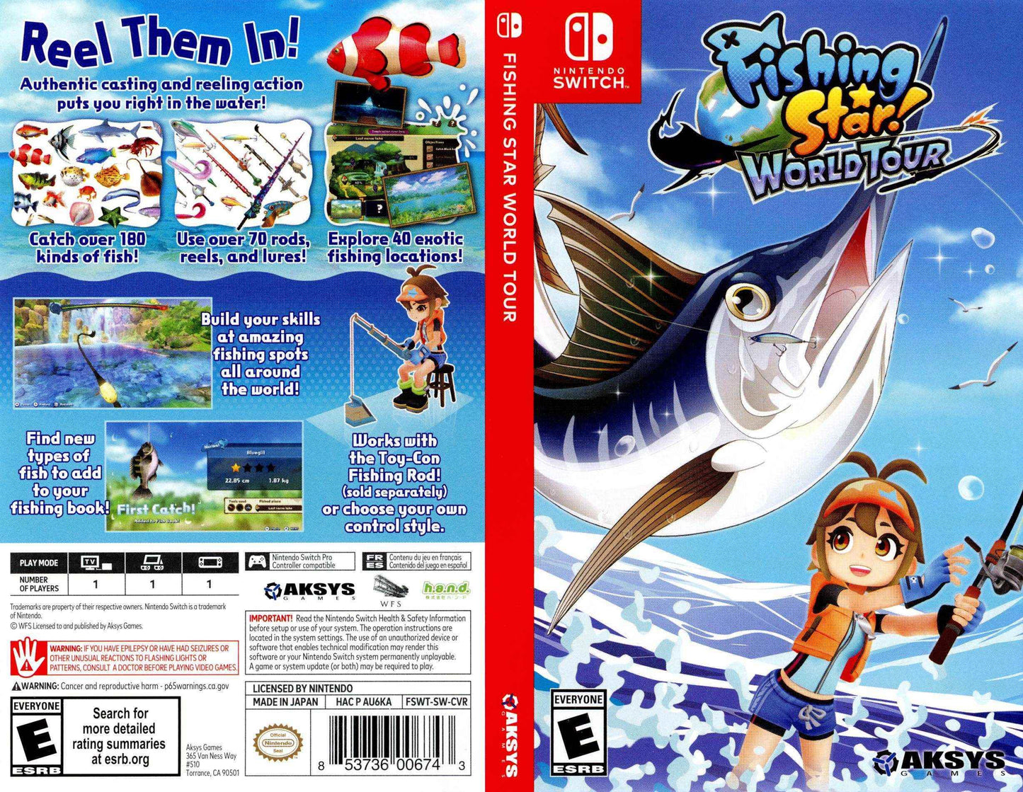 Fishing Star World Tour Cover Art - WOI Solutions