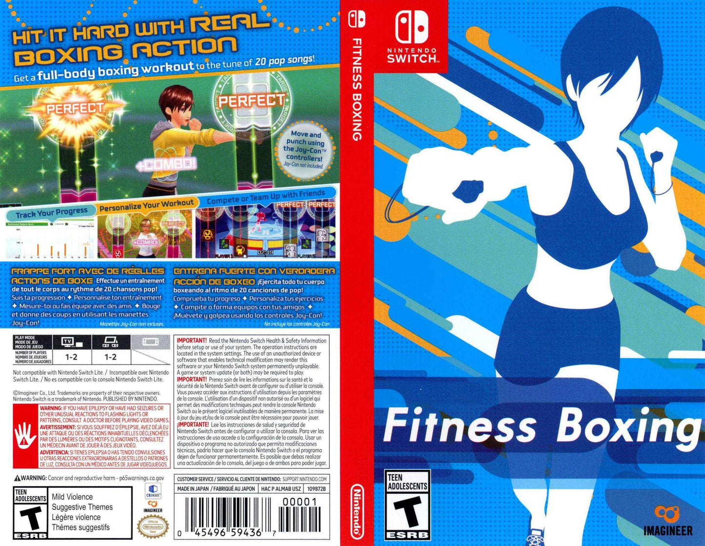 Fitness Boxing Cover Art - WOI Solutions