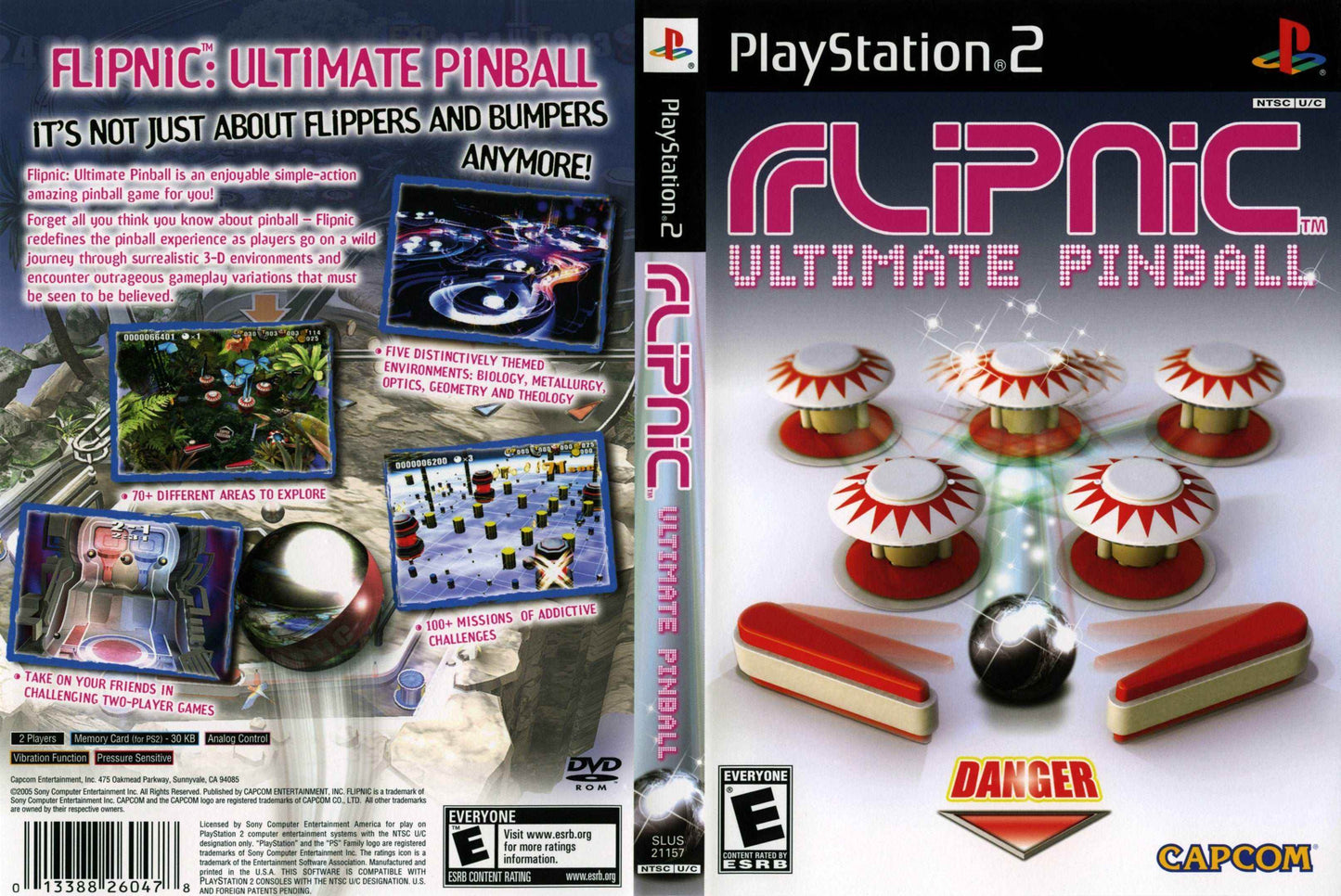 Flipnic Ultimate Pinball Cover Art - WOI Solutions