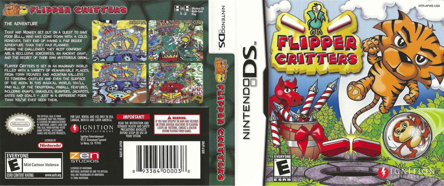 Flipper Critters Cover Art - WOI Solutions