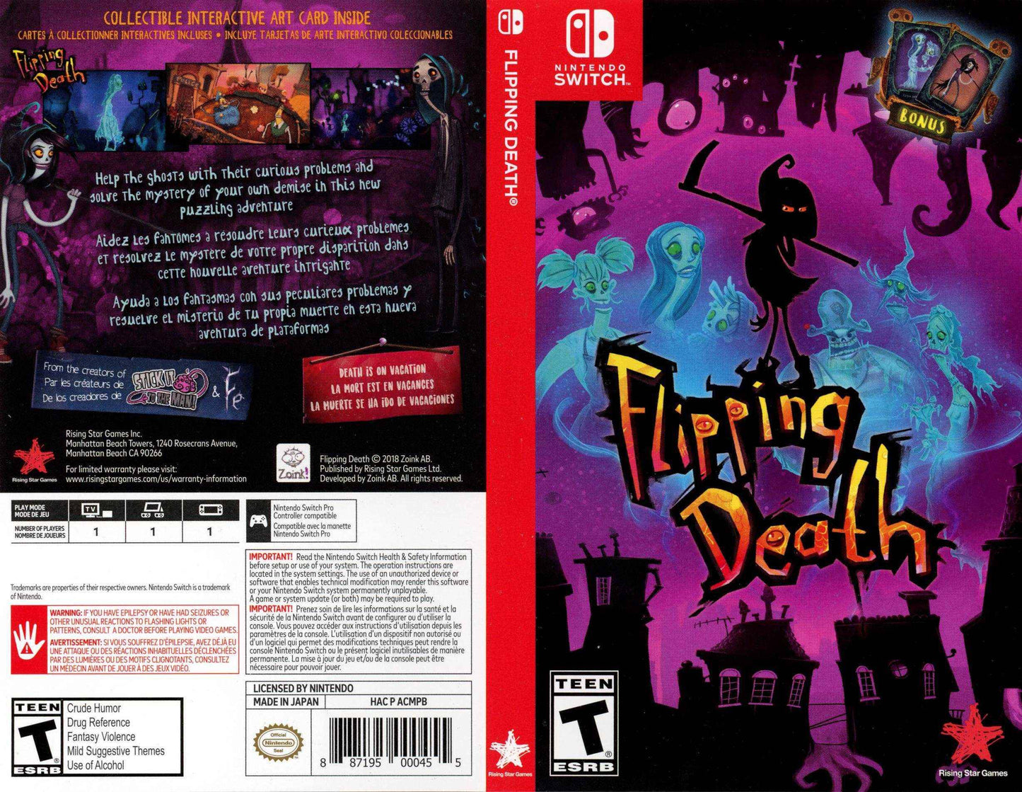 Flipping Death Cover Art - WOI Solutions