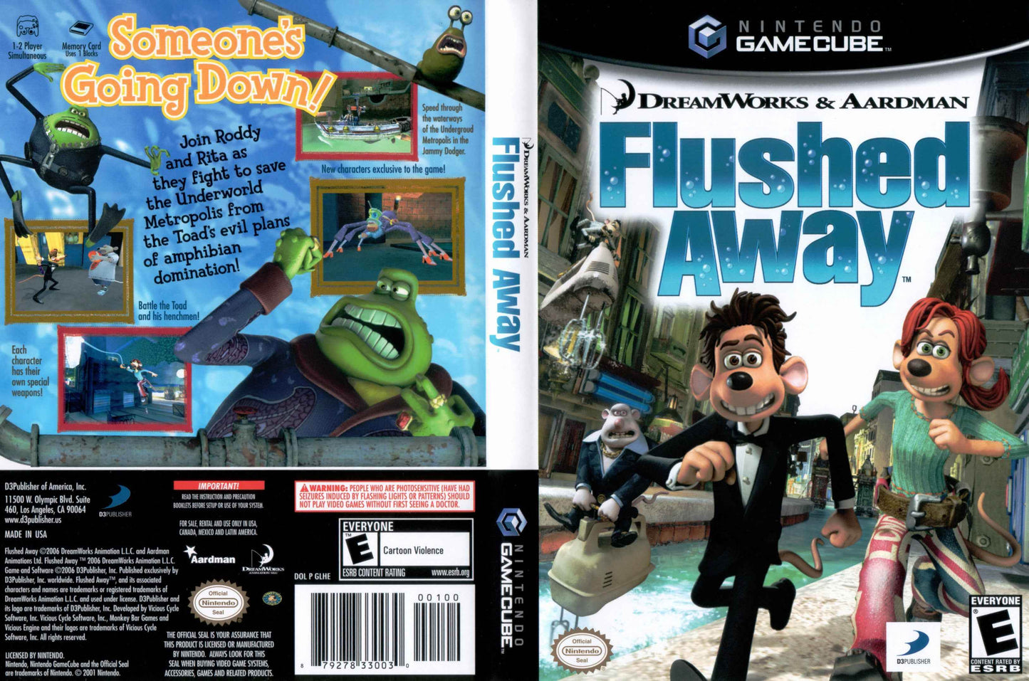 Flushed Away Cover Art - WOI Solutions