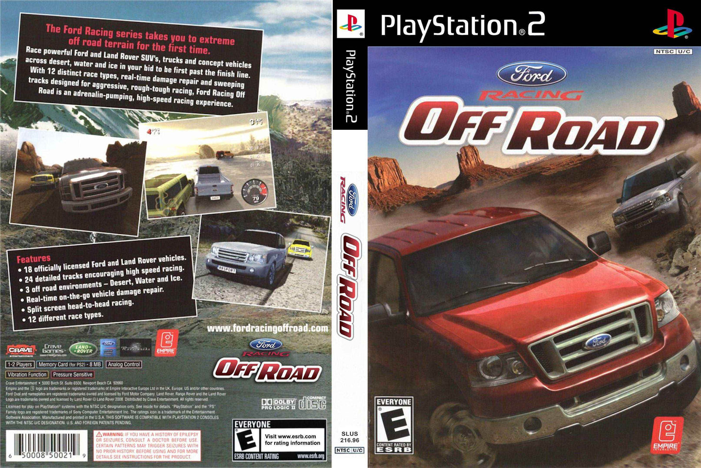 Ford Racing Offroad Cover Art - WOI Solutions