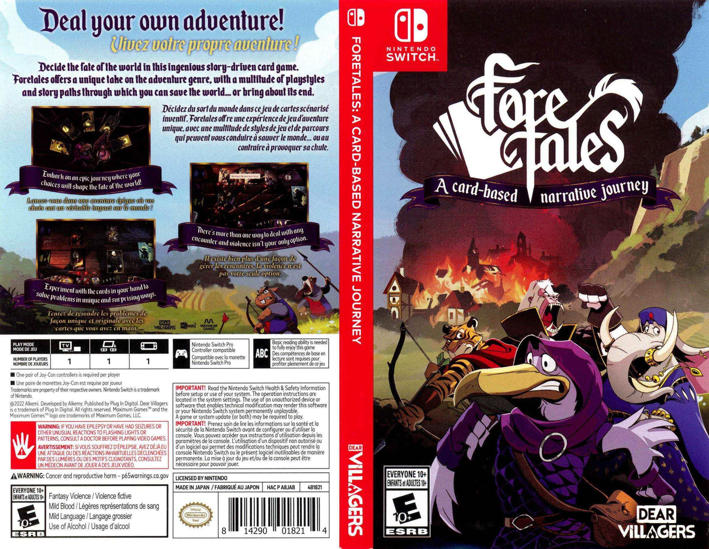 Foretales A Card-Based Narrative Journey Cover Art - WOI Solutions