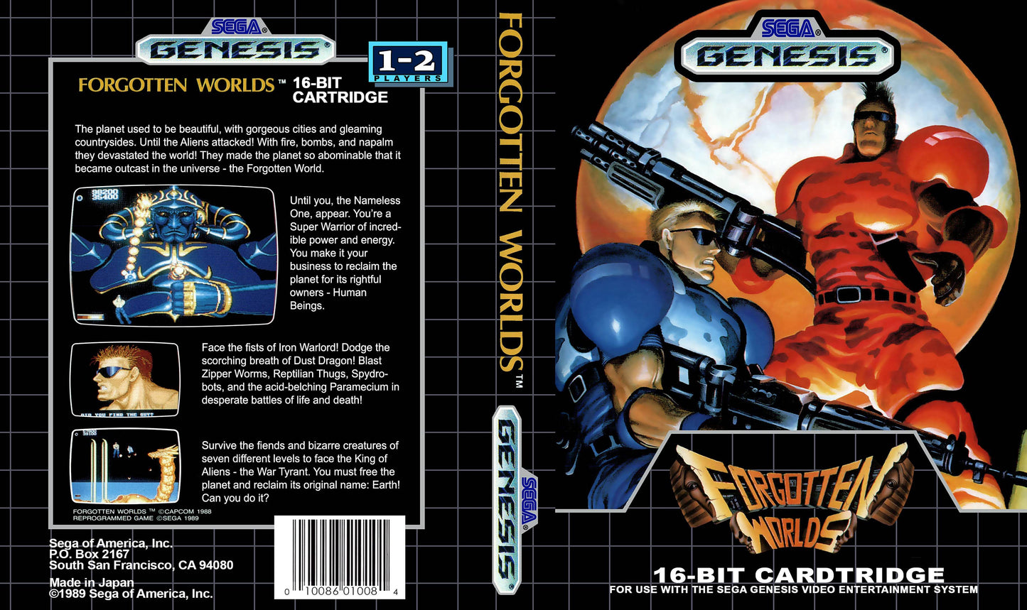 Forgotten Worlds Cover Art - WOI Solutions