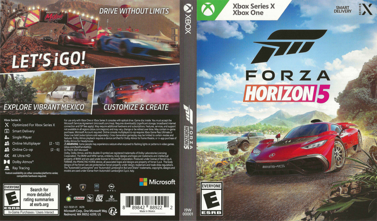 Forza Horizon 5 Cover Art - WOI Solutions