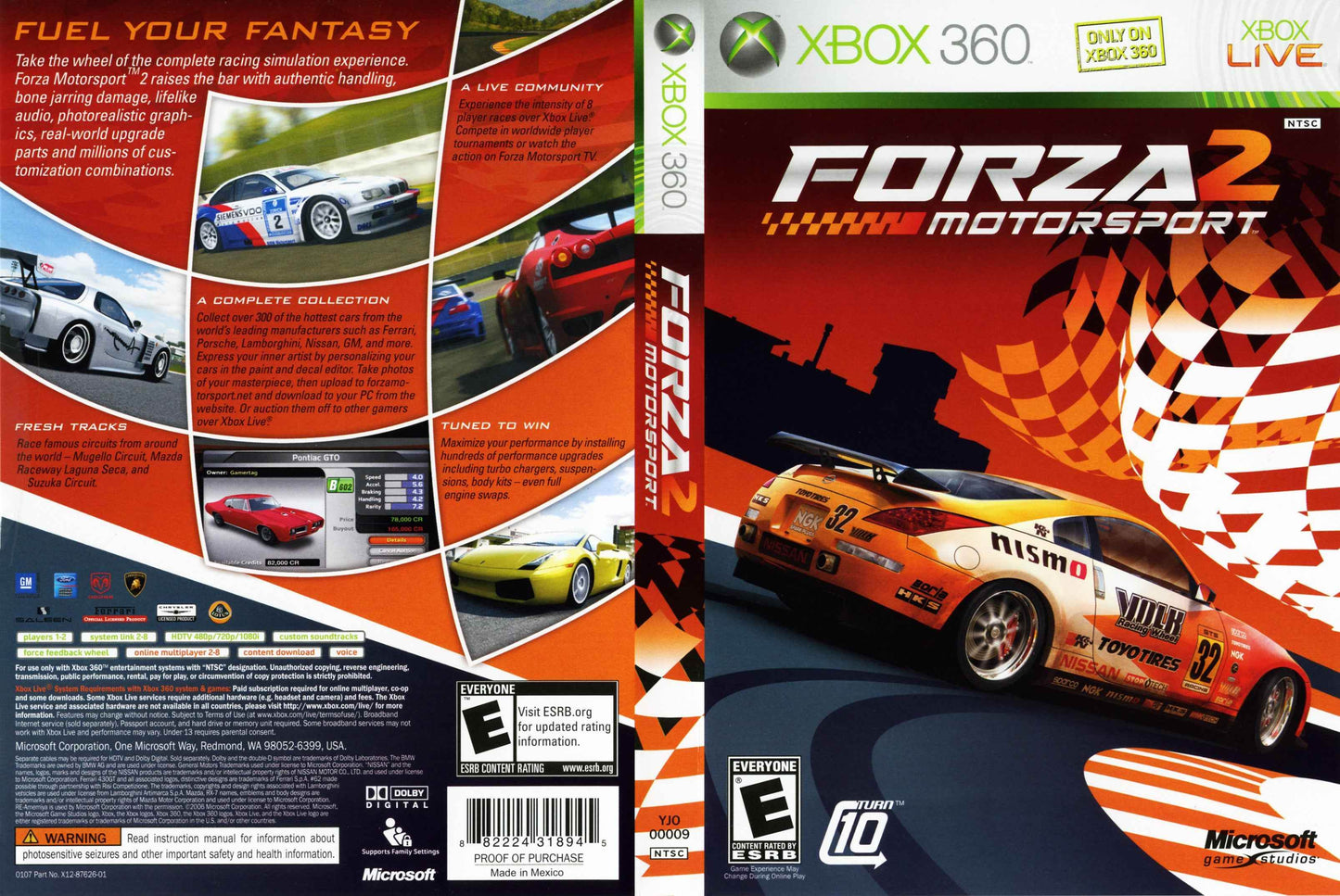 Forza Motorsport 2 Cover Art - WOI Solutions