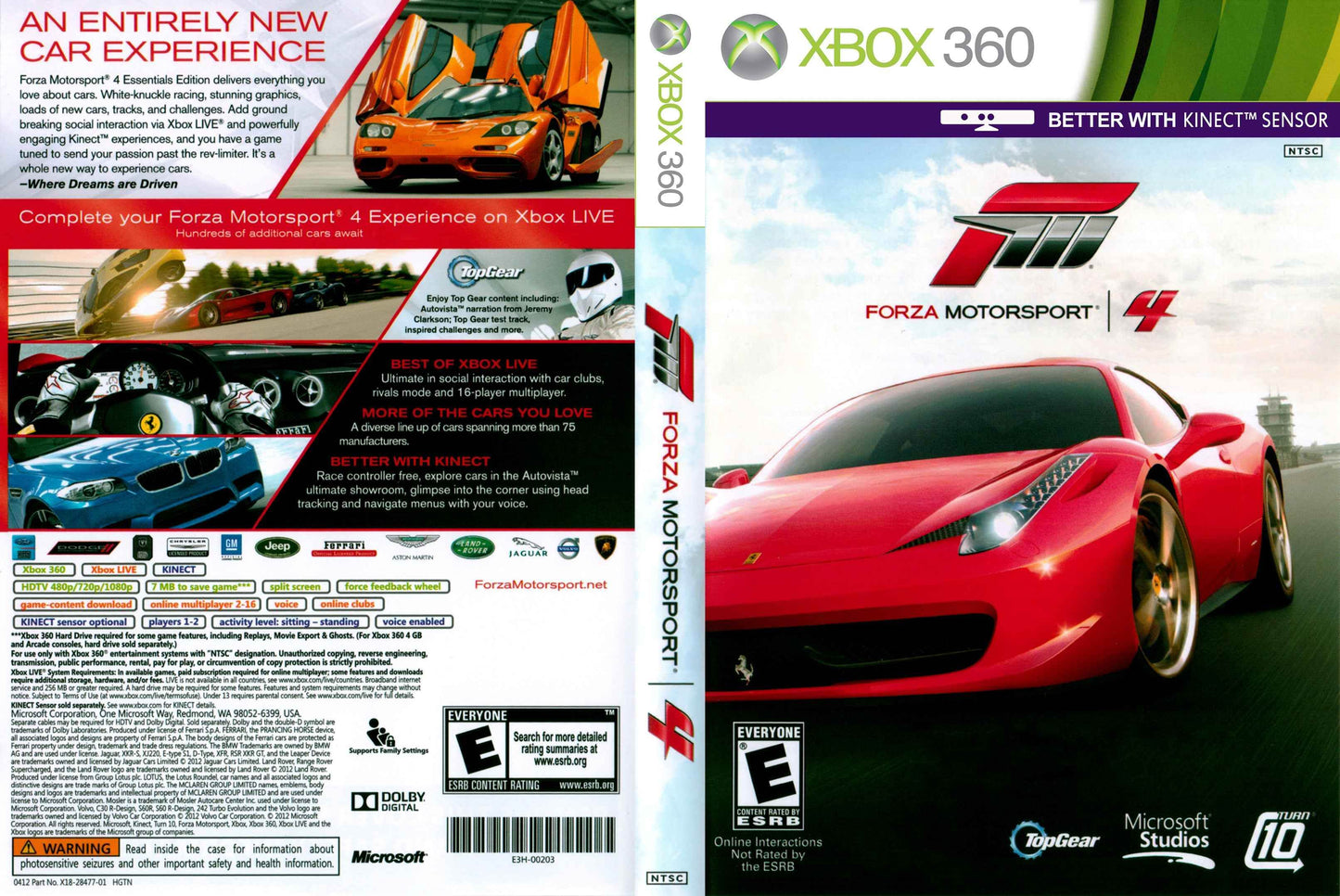 Forza Motorsport 4 Cover Art - WOI Solutions