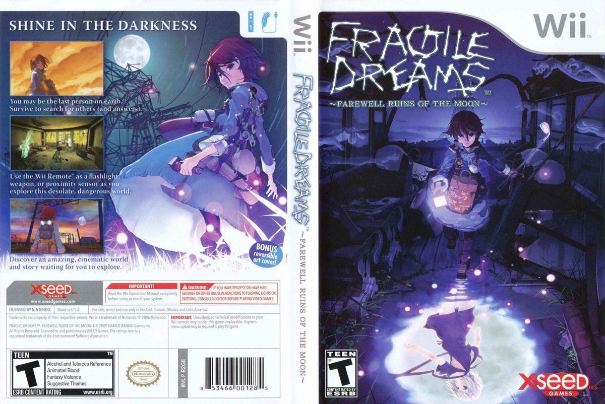 Fragile Dreams Farewell Ruins of the Moon Cover Art - WOI Solutions