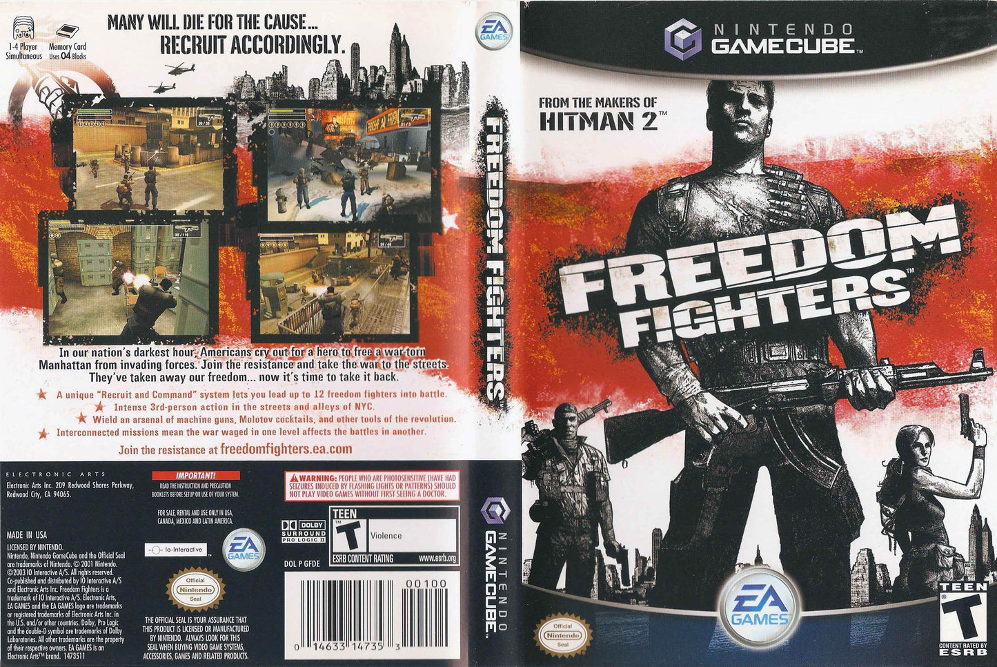 Freedom Fighters Cover Art - WOI Solutions
