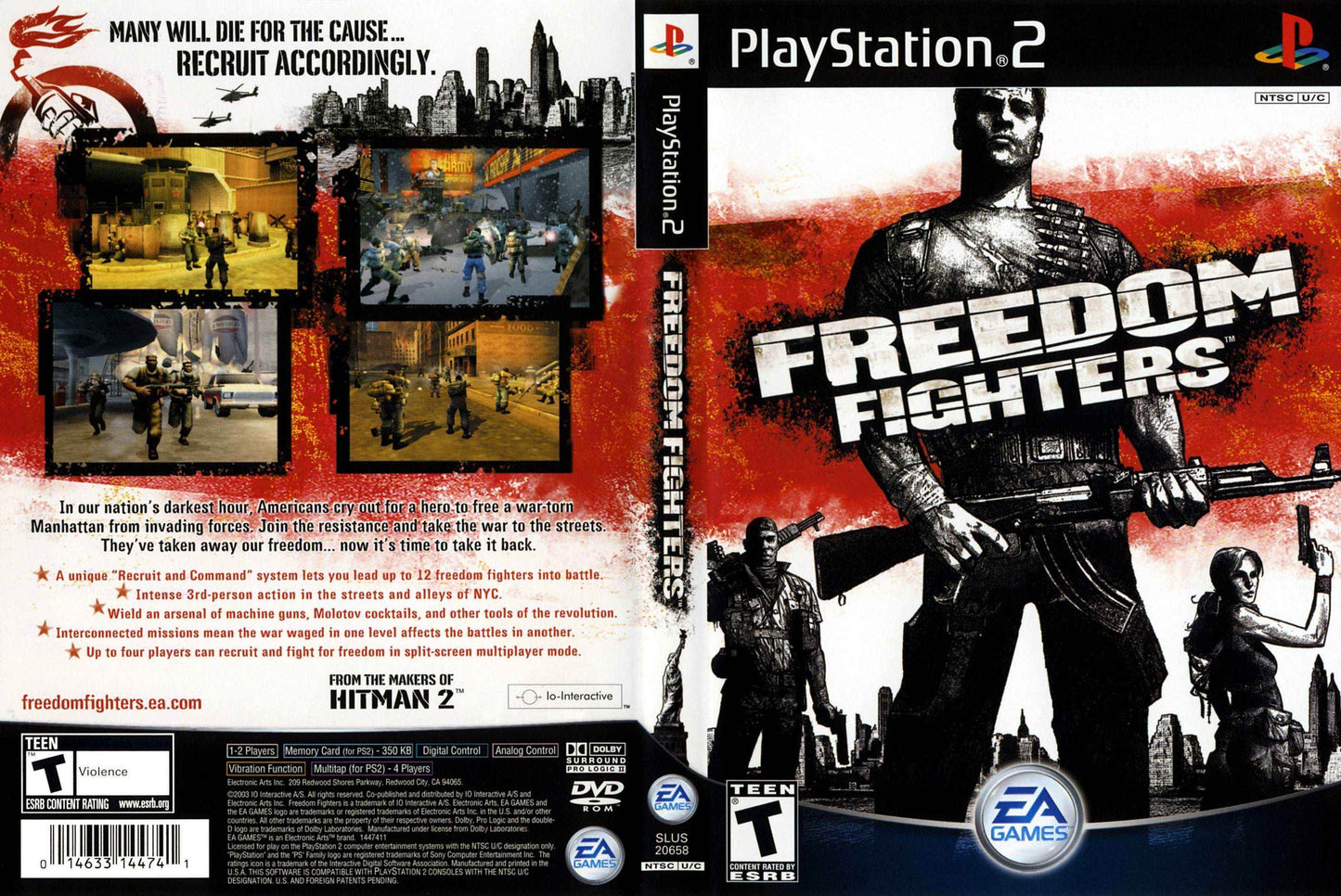 Freedom Fighters Cover Art - WOI Solutions