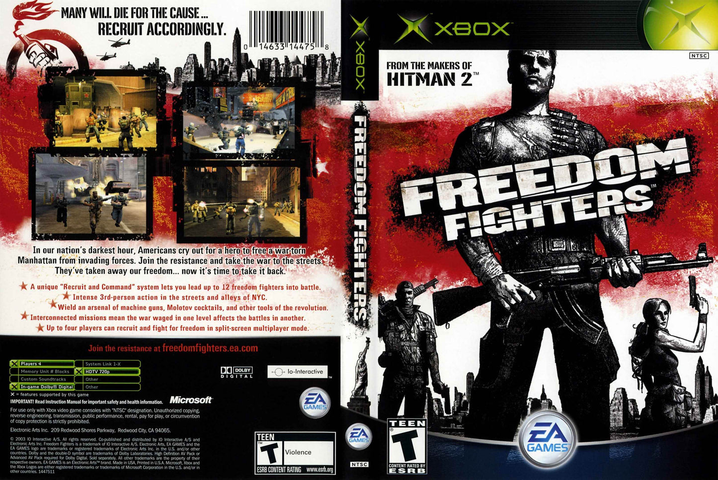 Freedom Fighters Cover Art - WOI Solutions