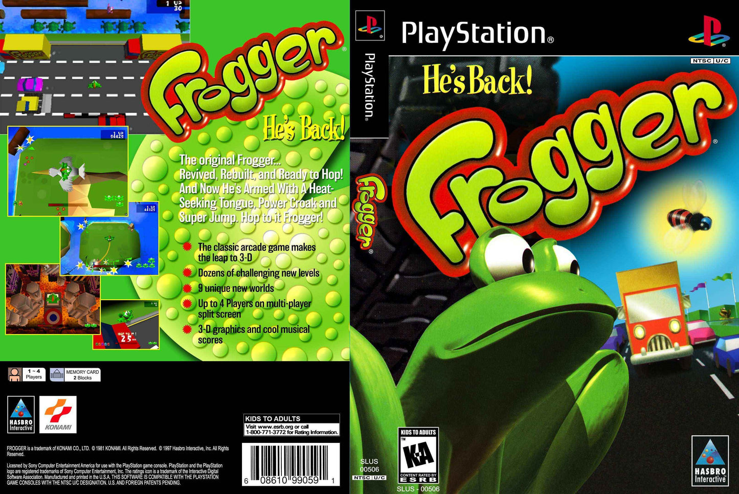 Frogger Cover Art - WOI Solutions