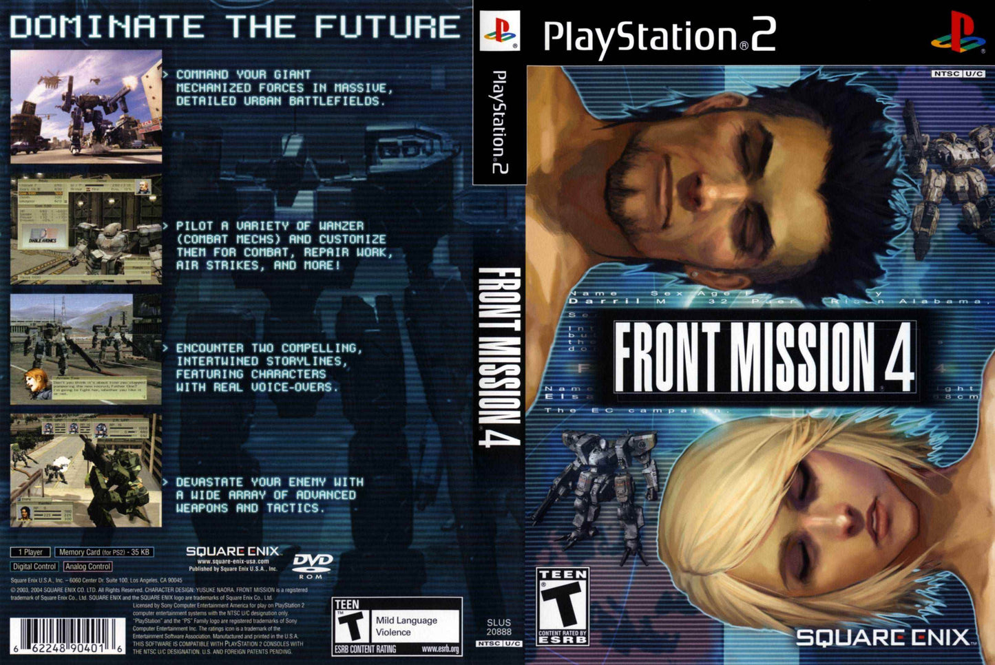 Front Mission 4 Cover Art - WOI Solutions