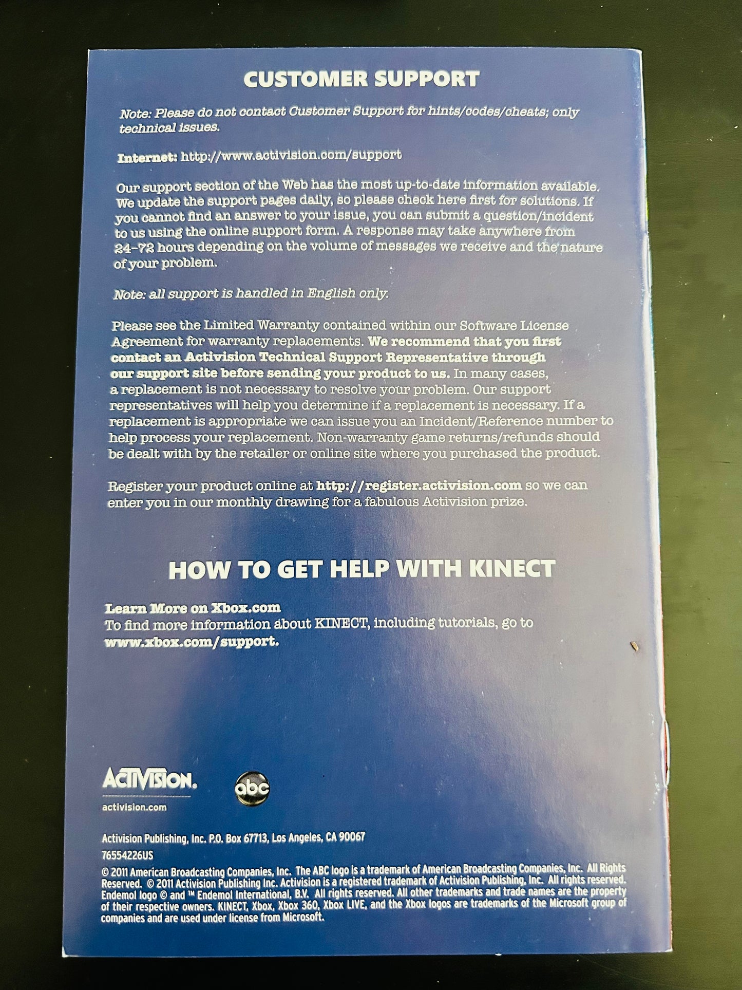 Wipeout in the Zone for Xbox 360 Manual Only Cover Art - WOI Solutions