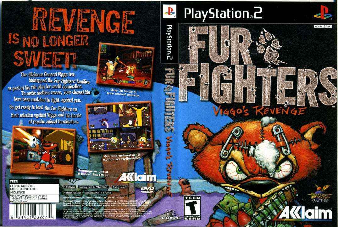 Fur Fighters Viggo's Revenge Cover Art - WOI Solutions