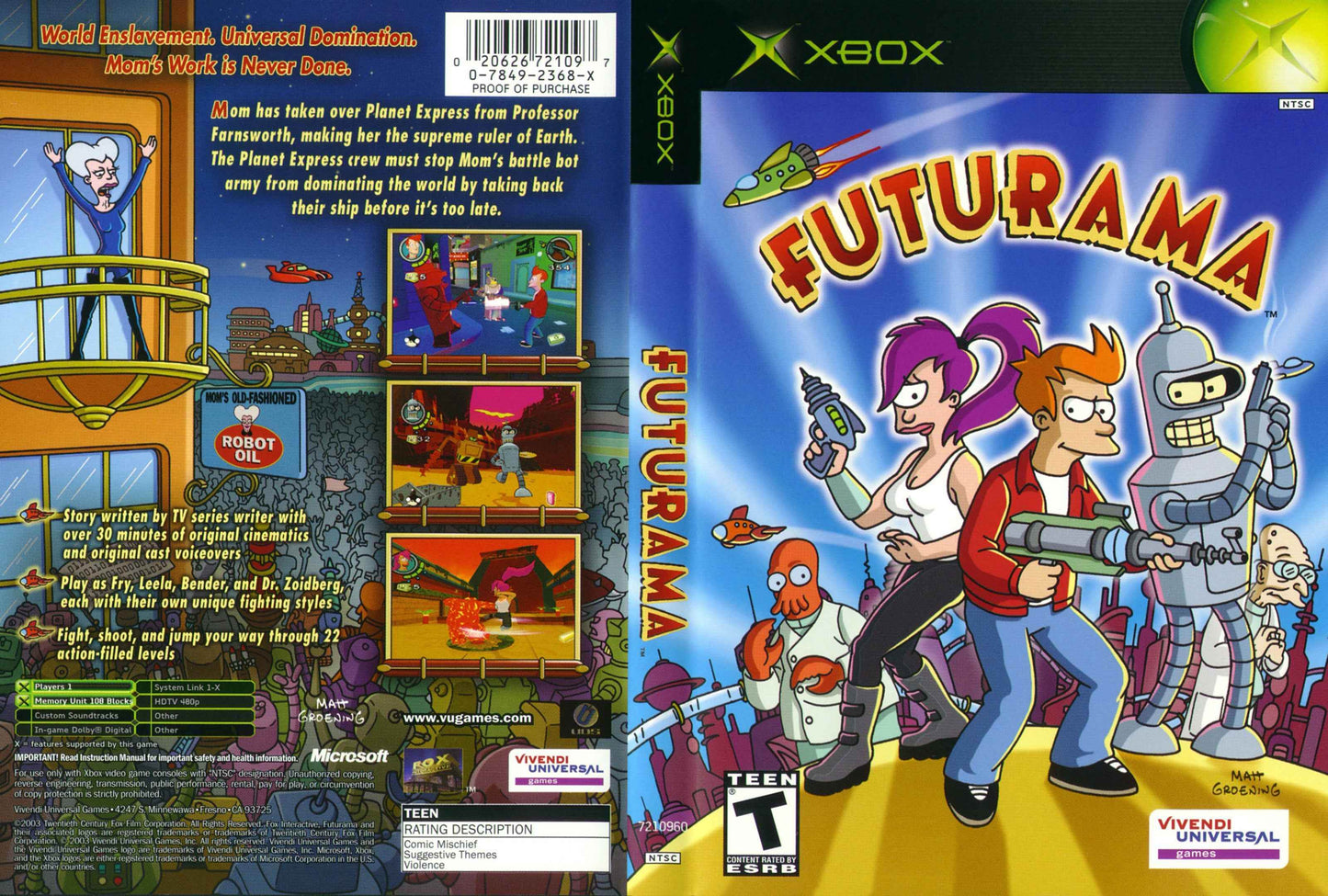 Futurama Cover Art - WOI Solutions