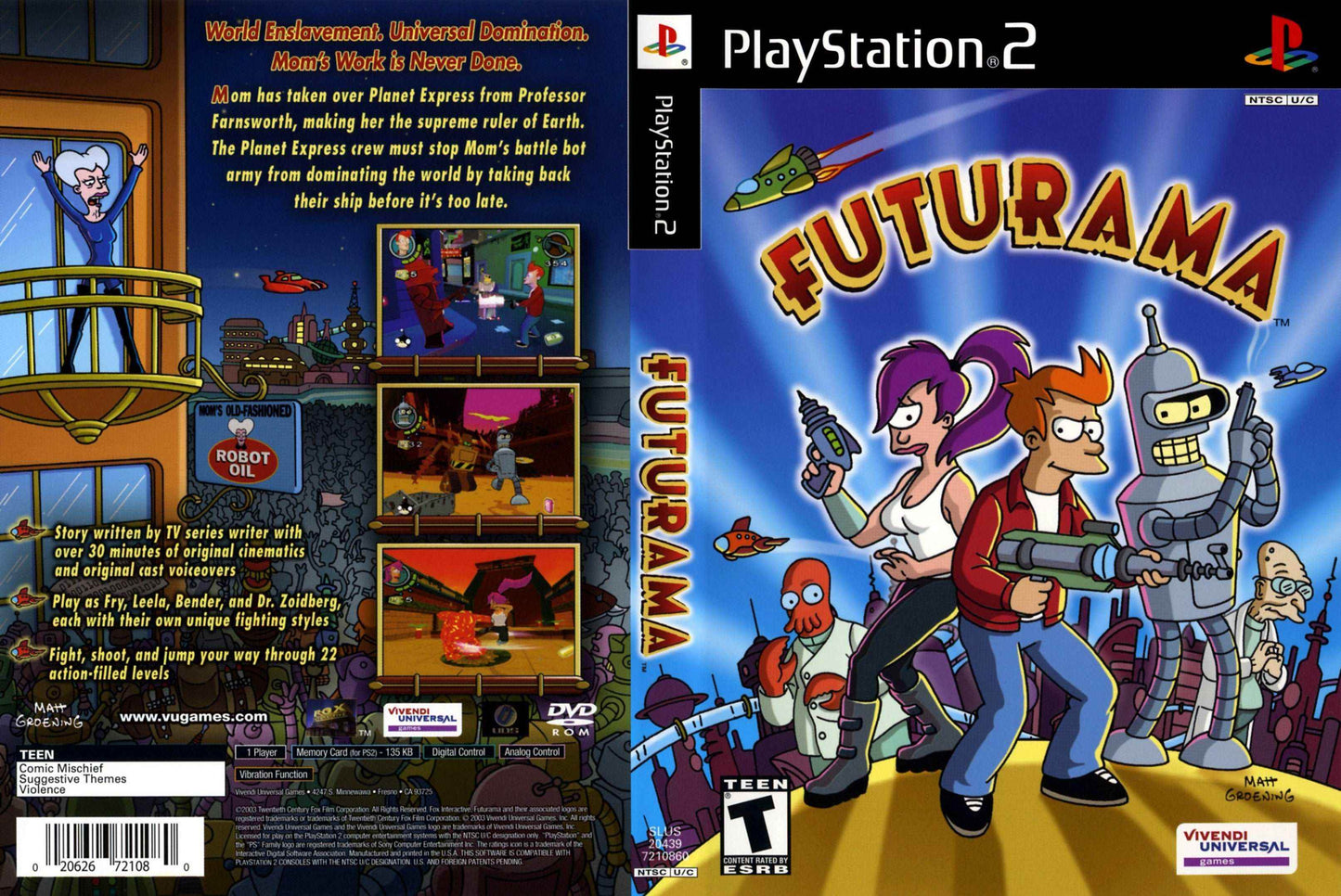 Futurama Cover Art - WOI Solutions