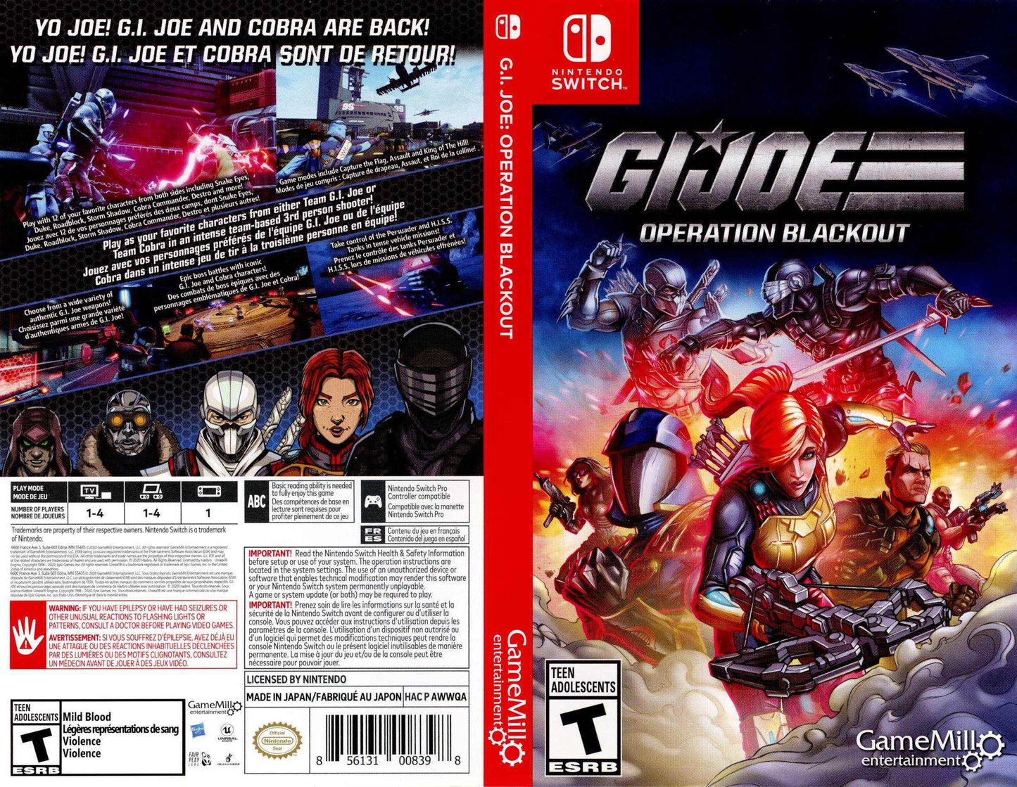 G.I. Joe Operation Blackout Cover Art - WOI Solutions