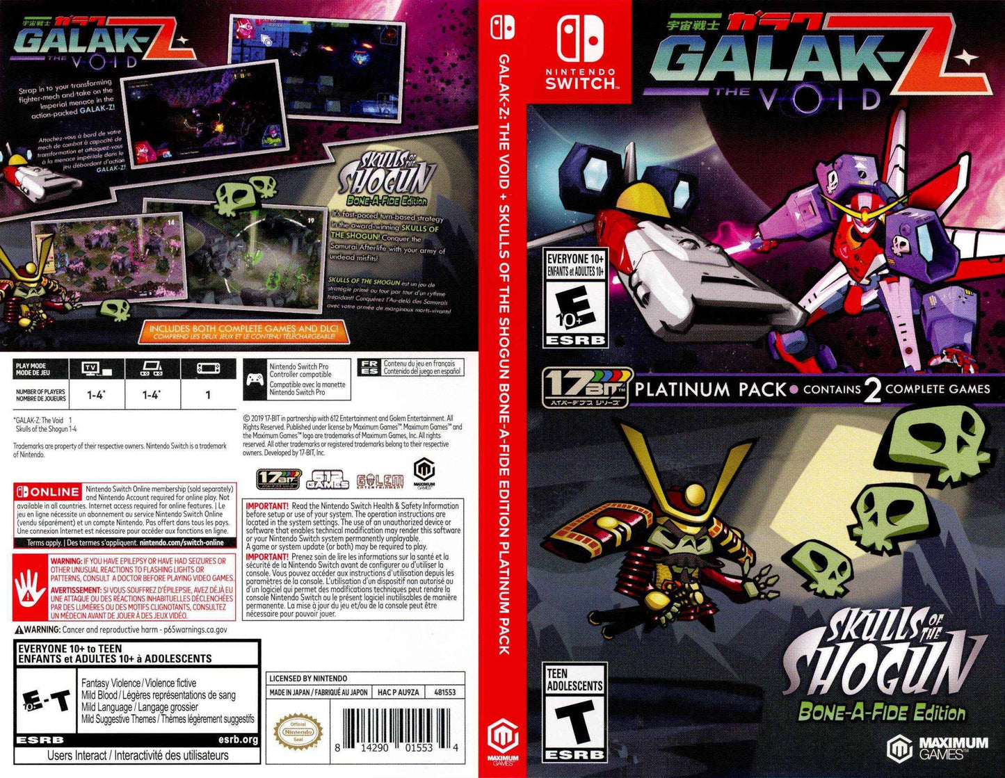 GALAK-Z The Void Deluxe Edition Cover Art - WOI Solutions