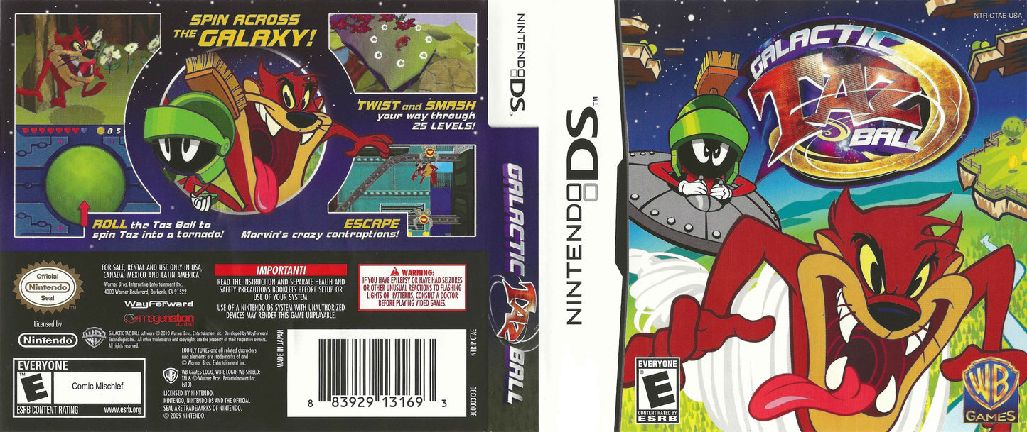 Galactic Taz Ball Cover Art - WOI Solutions