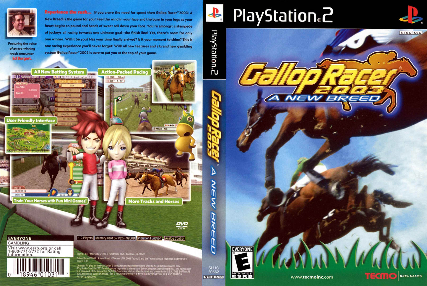Gallop Racer 2003 Cover Art - WOI Solutions