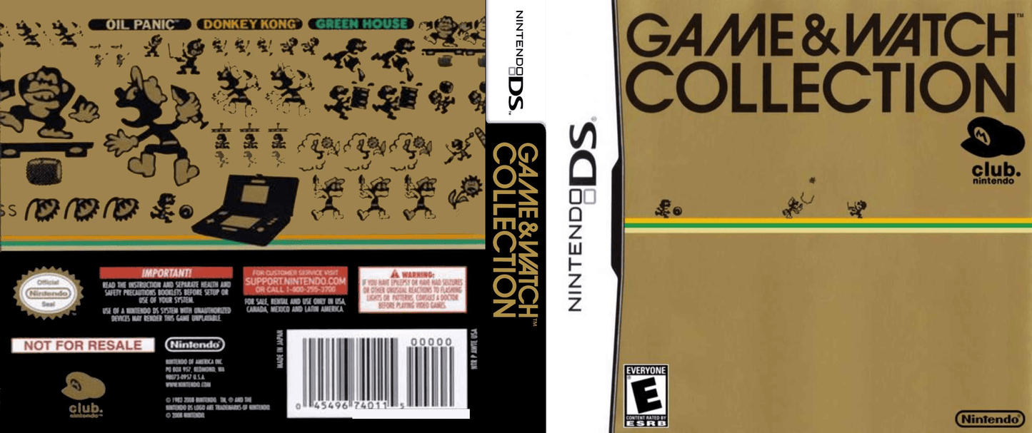 Game & Watch Collection Cover Art - WOI Solutions