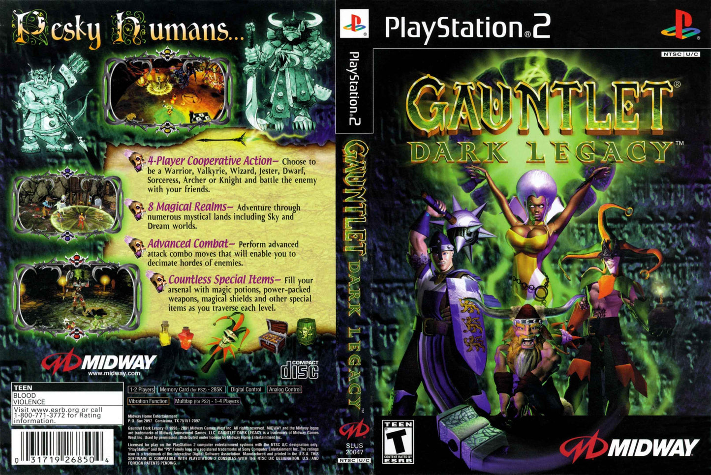 Gauntlet Dark Legacy Cover Art - WOI Solutions