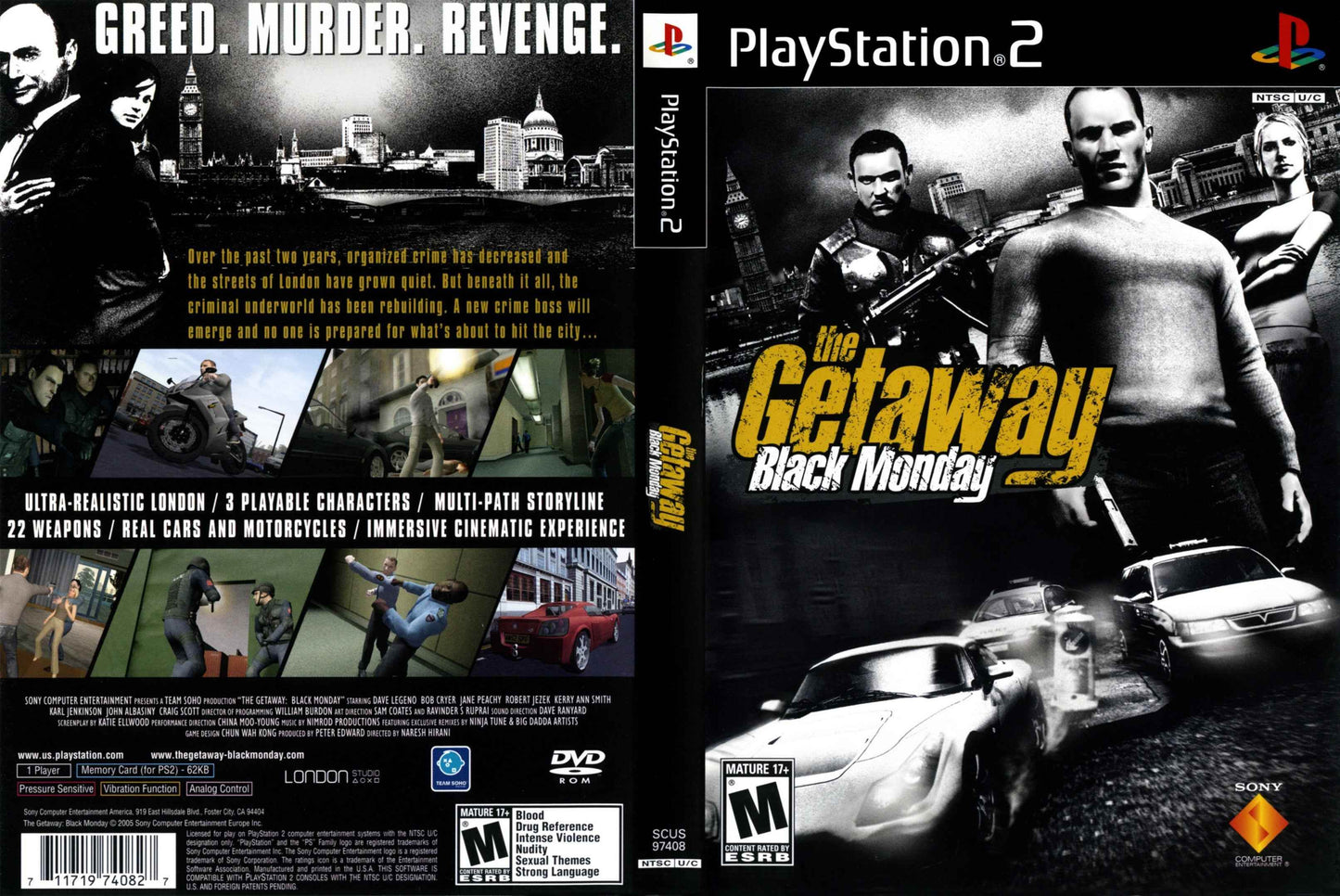 Getaway Black Monday, The Cover Art - WOI Solutions