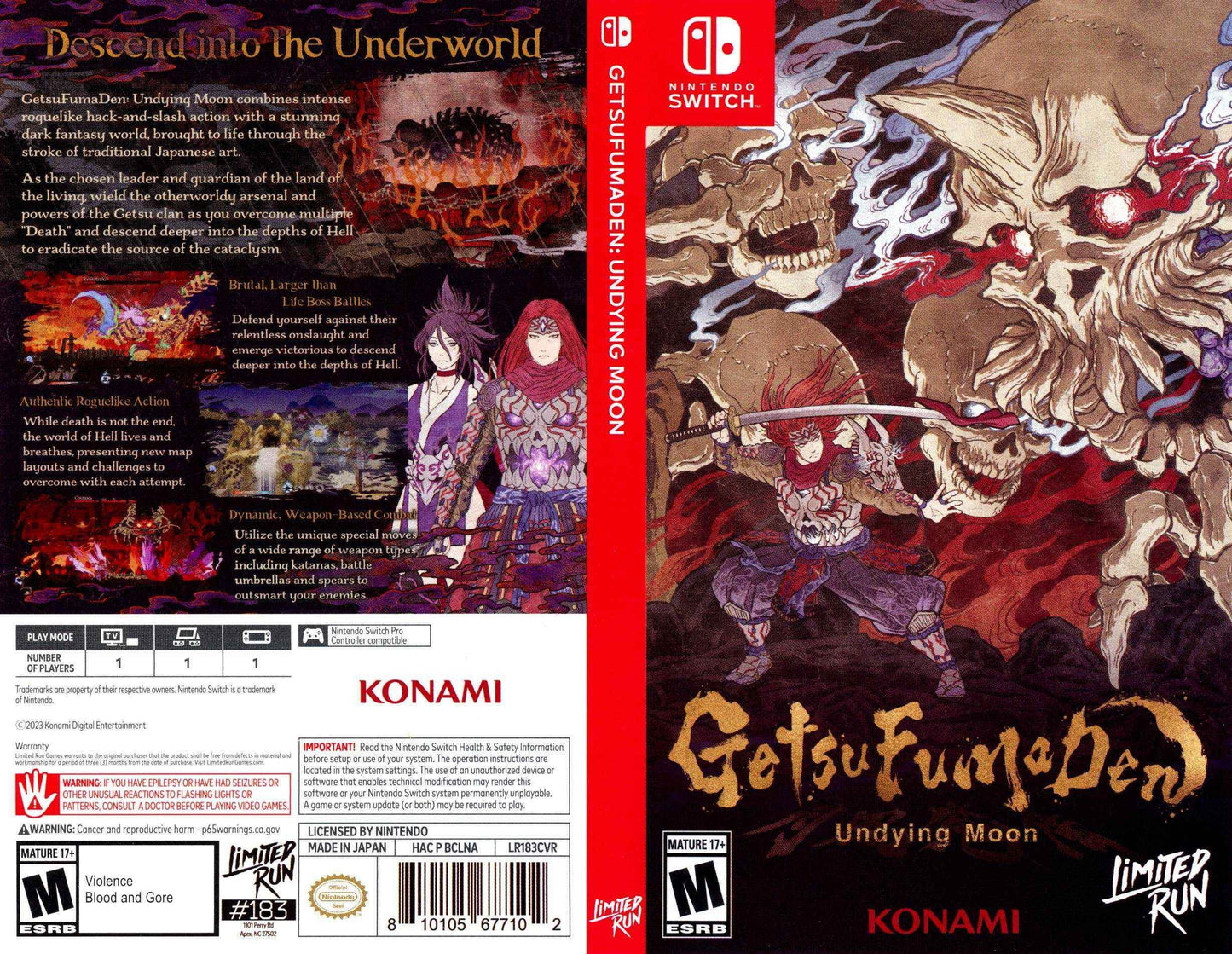 Getsufumaden Undying Moon Cover Art - WOI Solutions