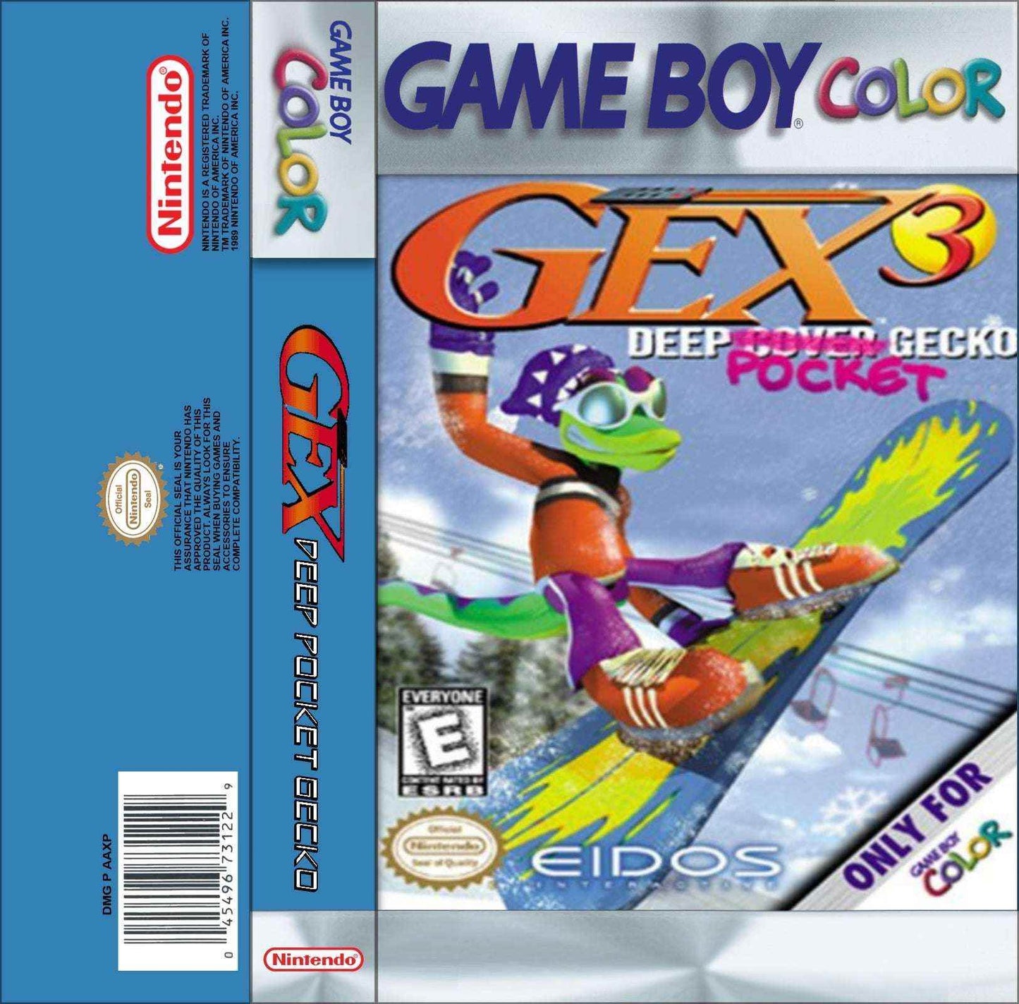 Gex Deep Pocket Gecko Cover Art - WOI Solutions