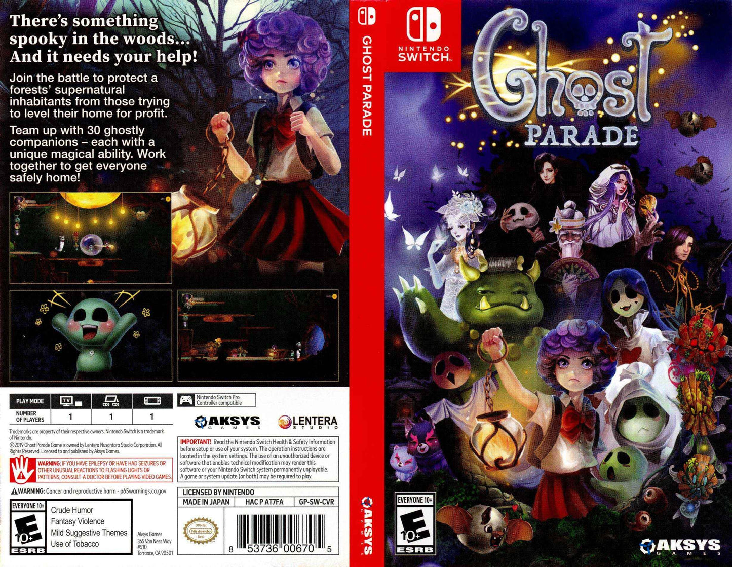 Ghost Parade Cover Art - WOI Solutions