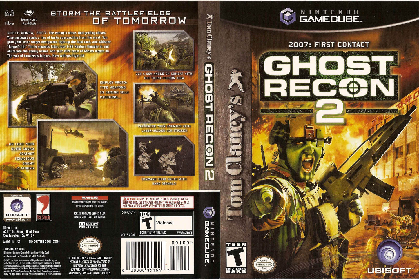 Ghost Recon 2 Cover Art - WOI Solutions