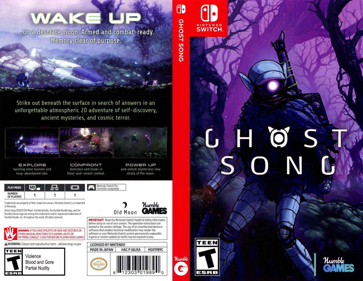 Ghost Song Cover Art - WOI Solutions