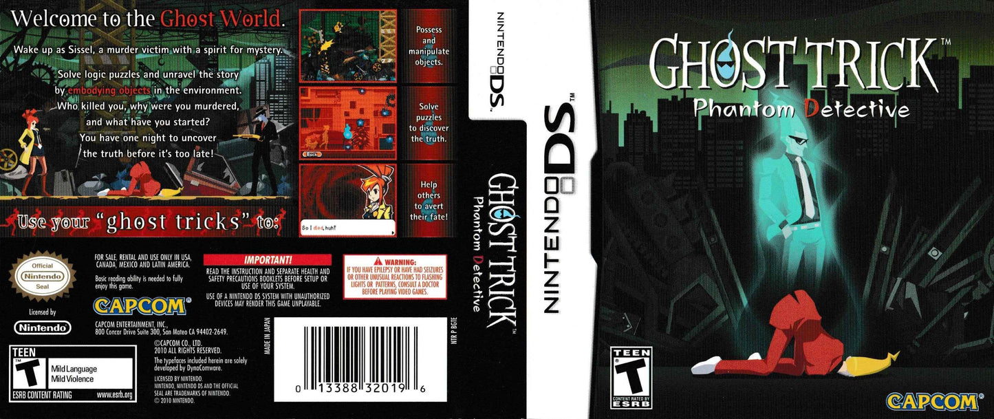 Ghost Trick Phantom Detective Cover Art - WOI Solutions