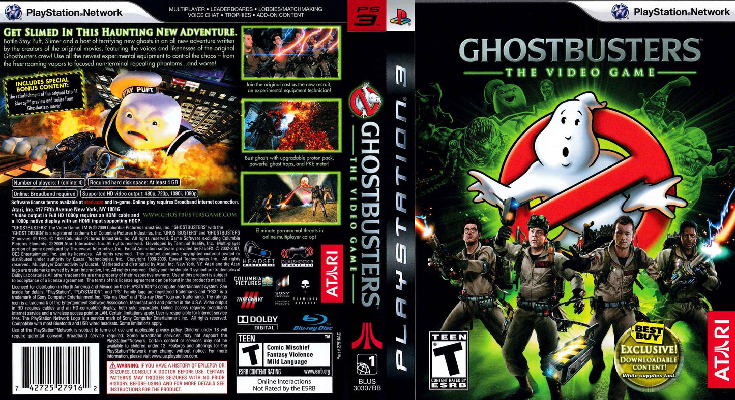 Ghostbusters The Video Game Cover Art - WOI Solutions