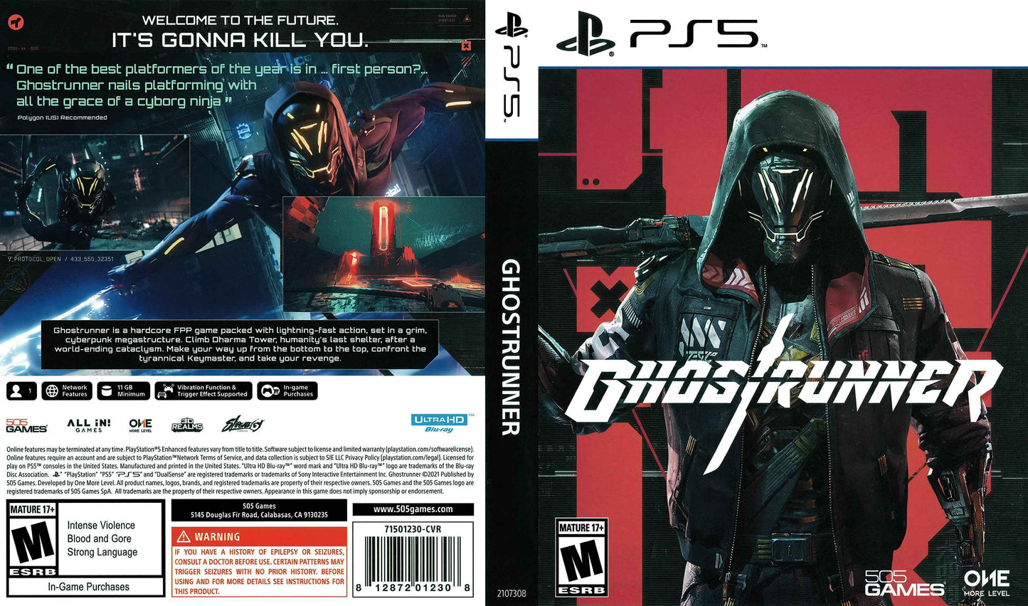 Ghostrunner Cover Art - WOI Solutions